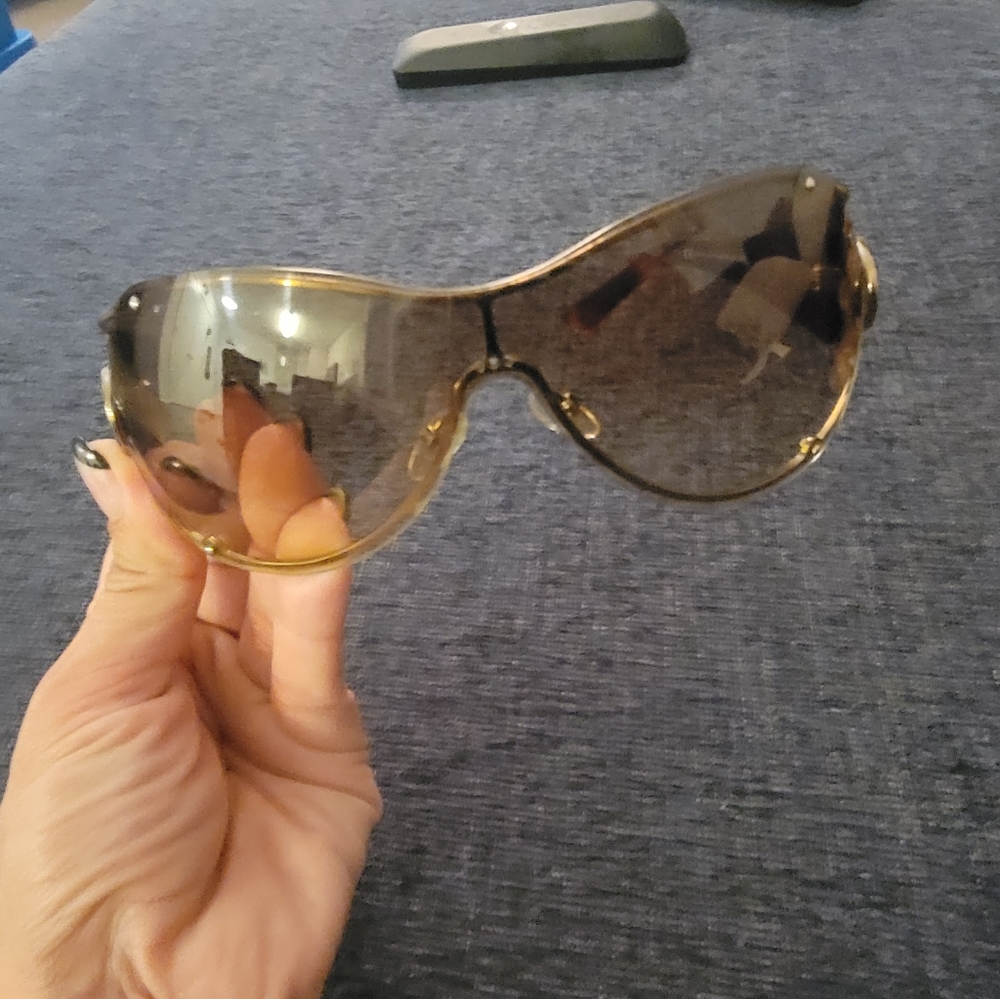 Frameless GUCCI Tortoise Havana Shell GG 2802/S OVC2K Sunglasses